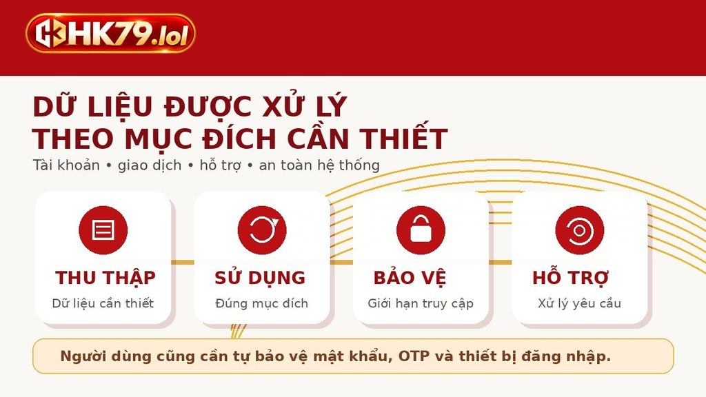 Dữ liệu nên được xử lý theo từng mục đích rõ ràng và giới hạn quyền truy cập.